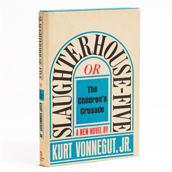 VONNEGUT, KURT. Slaughterhouse-Five or The Childrens Crusade.